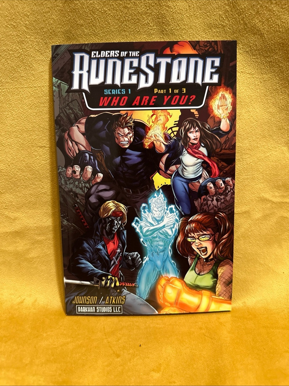 Elders of the Runestone Series 1: Who Are You? - Graphic Novel (Yellow)